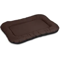 Knuffelwuff Hunde-Bett Outdoor Lucky, XL, 90 x 75 cm - Breite: 75 cm - Länge: 90 cm - Detailfarbe: Braun - Tierart: Hund - Produkttyp: Bett