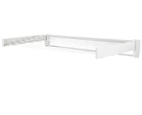 Leifheit 83100 laundry drying rack/line Wall-mounted rack White