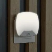 Entac Nachtlicht 0.5W quadrat. WW White Dämmerungssensor