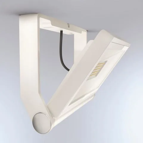 Steinel Strahler XLED one, Weiss - Dimmbar: nicht dimmbar - Lichtfarbe: Warmweiss - Zusätzliche Ausstattung: Keine - Farbtemperatur Kelvin: 3000 K - Leuchtenfarbe: Weiss - Lichtausbeute: 111 lm/W