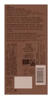BioeCacao Dattelschokolade Hazelnut 65% 90 g - Produkttyp: Dunkel - Nährwertangabe pro: 100 g - Energiegehalt (in kj): 2403 KJ - Energiegehalt (in kcal): 508 Kcal - Fett: 45 g - Davon gesättigte Fettsäuren: 24 g