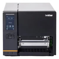 Brother TJ6421TN Etikettendrucker Direkt Wärme/Wärmeübertragung Farbe 203 x 300 DPI 304,8 mm/sek Kabelgebunden Ethernet/LAN WLAN Bluetooth