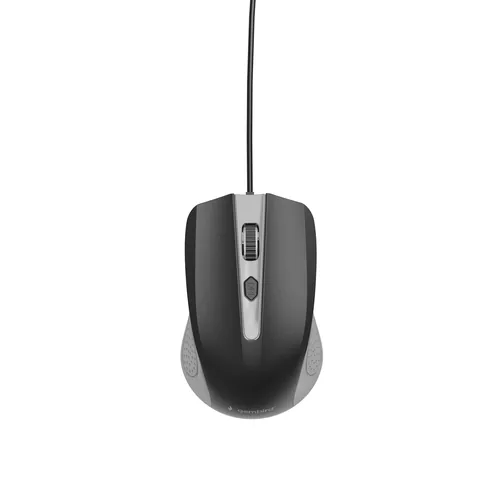 Gembird MUS-4B-01 mouse Ambidextrous USB Type-A Optical 1200 DPI