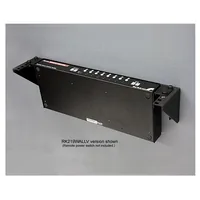 StarTech.com 19 Zoll 1HE vertikales Wandmontage Rack aus Stahl - 1U Rack Bracket 19 - Schwarz - Halterung - geeignet für Wandmontage - Schwarz - 1U - 48.3 cm (19")