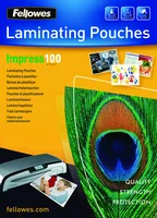 FELLOWES Laminiertasche A4 5351111 glanz, 100my 100 Stk