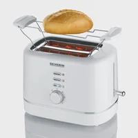 Severin AT 4324 toaster 2 slice(s) 850 W White