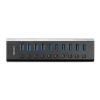 LINDY 10 Port USB 3.0 Hub mit Ein-Ausschaltern
