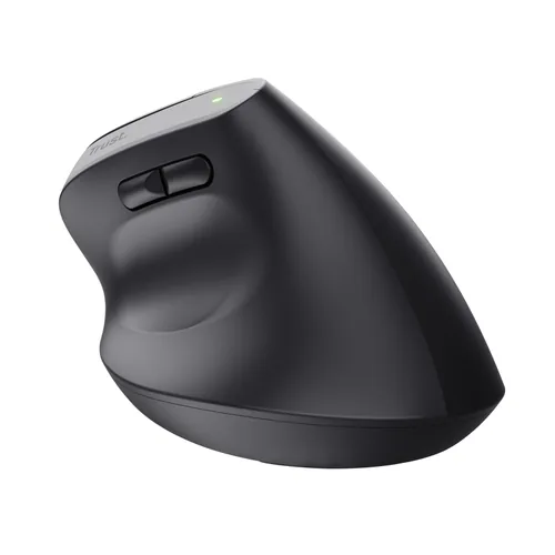 Trust Ergonomische Maus Bayo+ - Maus-Typ: Ergonomisch - Maus Features: Programmierbare DPI-Einstellung - Vertikales Design - Daumentaste - Silent-Tasten - Gelenkschonend - Scrollrad - Bedienungsseite: Rechtshänder - Detailfarbe: Schwarz - Verbindungsart: 