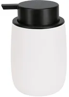 Kleine Wolke Seifenspender Bonny 270 ml, Weiss - Fassungsvermögen: 270 ml - USB-Schnittstelle: Nein - Detailfarbe: Weiss - Schwarz - Wandmontage: Nein - Sensor-Technik: Nein