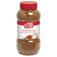 Butty Gewürz Fleisch Mischung 660 g - Produkttyp: Fleischgewürze & Marinaden - Ernährungsweise: Vegetarisch - Produktionsland: Frankreich - Zertifikate: Keine Zertifizierung - Packungsgrösse: 660 g - Fairtrade: Nein