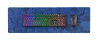 Trust Gaming-Mausmatte GXT 759SM XXL Blau/Grau/Rot - Tiefe: 300 mm - Breite: 930 mm - Detailfarbe: Rot - Grau - Blau - Form: Eckig - Höhe: 3 mm - Handgelenkauflage: Nein