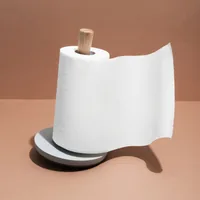 BergHOFF Küchenrollenhalter Leo Line Grau/Grey - Materialtyp: Kunststoff - Material: Holz - Detailfarbe: Grey - Grau - Höhe: 28.5 cm