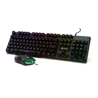 INCA Gaming MausTastatur RGB 3200DPI6Tasten1.50m schwarz retail