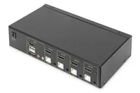 Digitus KVM Switch, 4 Port, Single Display, 4K, HDMI®