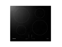 Samsung Induktionskochfeld NZ64M3NM1BB/UR - Bedienungsart: Sensortasten - Kochfeldtyp: Glaskeramik - Induktion - Anzahl Herdplatten: 4 - Eingangsspannung: 230 V - Tiefe: 5.7 cm - Breite: 59 cm