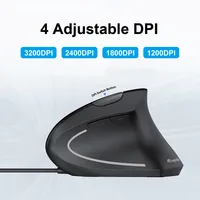 Equip Ergonomische Maus USB-A Stecker 1.80m Rechts schwarz