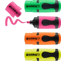 EDDING Textmarker mini 7-E4 Etui 4 Stück