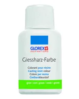 Glorex Farbpigmente Giessharz Farbe 20 ml, Grün - Zubehörart Basteln: Farbpigmente