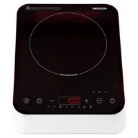 LIFE Induktionskochplatte MD 18490 (schwarz/weiß, 2.000 Watt)