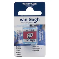 Van Gogh Aquarellfarbe 318 Karmin, 1 Stück - Art: Aquarellfarbe - Detailfarbe: Kaminrot - Set: Nein - Verpackungseinheit: 1 Stück