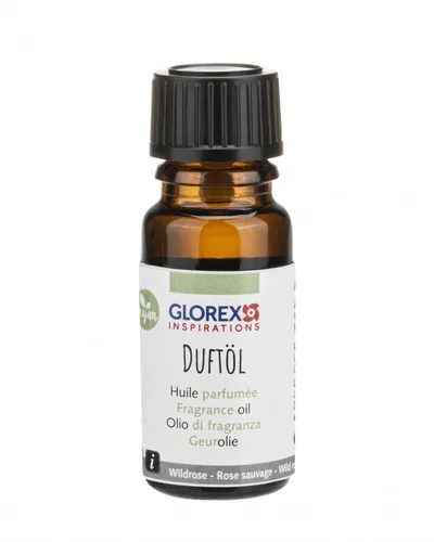 Glorex Duftöl Wildrose 10 ml - Volumen: 10 ml - Detailfarbe: Keine Angabe - Vegane Kosmetik: Ja - Kosmetik Typ: Duftöl