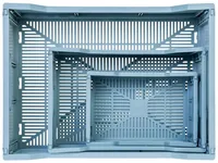 COCON Klappbox 30.5 x 20.5 x 12.5 cm, Petrol - Breite: 30.5 cm - Höhe: 20.5 cm - Tiefe: 12.5 cm - Volumen: 7.8 l - Produkttyp: Aufbewahrungsbox - Verpackungseinheit: 1 Stück