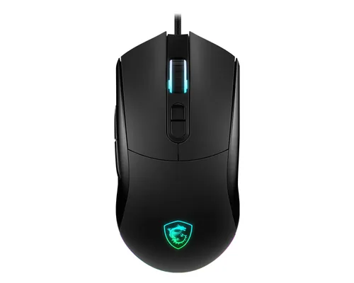 MSI Forge GM320 Gaming Maus, Black, USB
