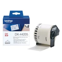 BROTHER Endlos-Etiketten Papier weiß wiederablösbar 62mm x 30,48m