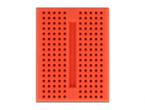DeLOCK Experimental Mini Breadboard 170 contacts red