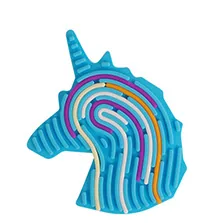 ROOST Fingerprint Maze 621905 Einhorn & Regenbogen 4 ass.