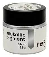 Reslin Farbpigmente Pulver Metallic Silber - Zubehörart Basteln: Farbpigmente