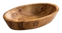 APS-Germany 00843 Wood Brown Oval Serving bowl