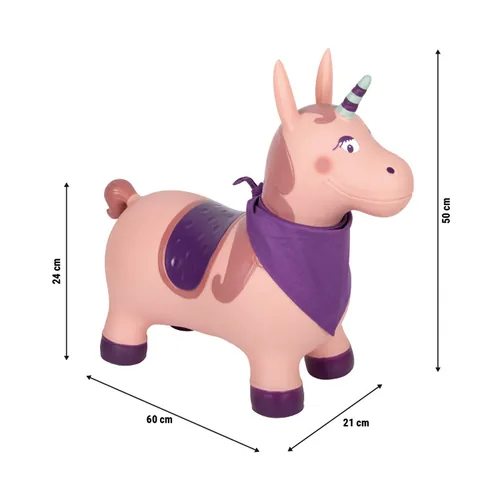 small foot Hüpftier Einhorn - Altersempfehlung ab: 24 Monaten - Material: Kunststoff - Stoff - Textil - Nachhaltigkeit: Nicht angegeben - Detailfarbe: Mehrfarbig