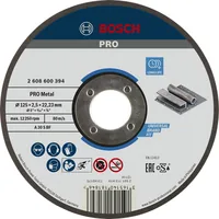Bosch Professional Trennscheibe gerade Expert for Metal, 125 x 2.5 mm - Zubehörtyp: Trennscheibe - Durchmesser: 125 mm - Für Material: Metall - Set: Nein