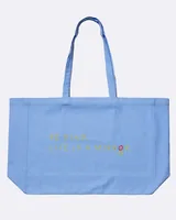 Chic Mic Tasche Be Kind Blau - Breite: 14 cm - Detailfarbe: Blau - Material: Bio Baumwolle - Höhe: 42 cm - Länge: 48 cm