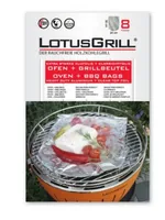 LotusGrill Grillbeutel 8 Stück - Material: Aluminium - Set: Ja - Spülmaschinenfest: Nein