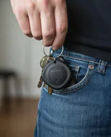 HYPER Schlüsselfinder Universal-Suchgerät - Verbindungsmöglichkeiten: Bluetooth - Verbindungsreichweite Max.: 15 m - System-Kompatibilität: Android - Apple Find My-App