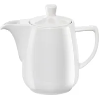 Melitta Kaffeekanne 0.6 l, Weiss - Materialtyp: Keramik - Material: Porzellan - Zubereitungssystem: Kanne - Anzahl Tassen: 1 × - Spülmaschinenfest: Ja - Fassungsvermögen: 0.6 l