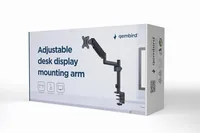 Gembird MA-DA1P-01 Adjustable desk display mounting arm, 17”-32”, up to 9 kg