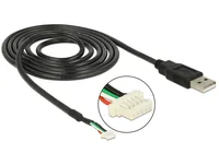 DeLOCK 95986 camera cable 1.5 m Black