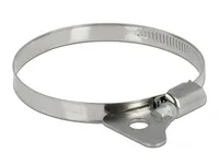 DeLOCK Butterfly Hose Clamp 60 - 80 mm 10 pieces metal
