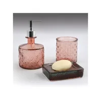spirella Seifenspender Carmina Terracotta, Glas - Fassungsvermögen: 430 ml - USB-Schnittstelle: Nein - Detailfarbe: Terracotta - Wandmontage: Nein - Sensor-Technik: Nein