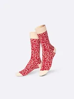 EatMySocks Socken Supreme Salami 1 Paar, One Size - Anlass: Abschied - Freundschaft - Fun - Geburtstag - Weihnachten - Empfänger Geschenke: Für Frauen - Für Kinder - Für Männer - Produkttyp Geschenke: Socken