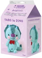 Graine Créative Häkelset Amigurumi Dinosaurier 10 cm - Produktart: Häkelset - Set: Ja - Motiv: Dinosaurier - Detailfarbe: Türkis