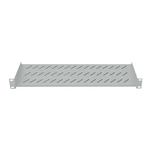Logilink 19"" Fachboden Befestigung vorne T250mm, grau,25kg