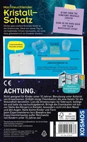 Kosmos Experimentierkasten Nachtleuchtender Kristall-Schatz - Altersempfehlung ab: 10 Jahren - Fachbereich: Chemie - Sprache: Deutsch