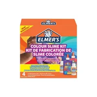 Elmers Bastelkleber Slime Kit Opaque 1 Stück, Pink, Lila - Eigenschaft: Dickflüssig - Geeignete Oberflächen: Universal - Packungsgrösse: 1 Stück - Art: Bastelkleber - Detailfarbe: Lila - Pink