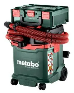 Metabo Akku-Nass-/Trockensauger AS 36-18 M 30 PC-CC Solo - Motorleistung: 0 W - Staubbehältervolumen: 30 l - Gewicht: 10.3 kg - Schlauchlänge: 3.2 m - Gerätesteckdose: Ja - Blasfunktion: Ja
