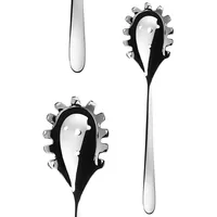 Sola Spaghettilöffel Basic Alpha, poliert - Produkttyp: Spaghettilöffel  - Detailfarbe: Silber - Länge: 29.5 cm - Spülmaschinenfest: Ja - Material Küchenhelfer: Edelstahl 18/10