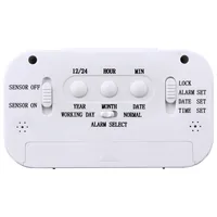 Hama RC 660 Digital alarm clock White